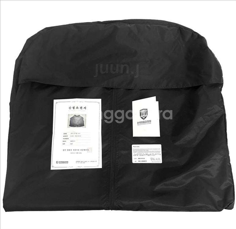 [50] 준지 22fw 핸드메이드 맥시 더블 코트 블랙--8