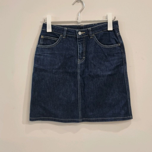 CALVIN KLEIN 캘빈클라인 데님 스커트 청치마