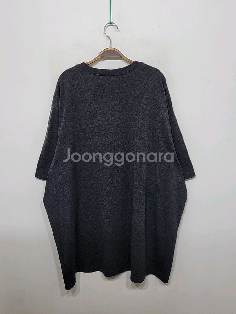 칼하트 포켓 반팔티 차콜 빅사이즈 티셔츠 루즈핏--5
