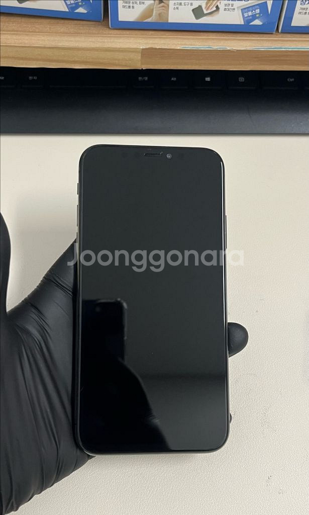 아이폰X 64G 그레이 A급!--0