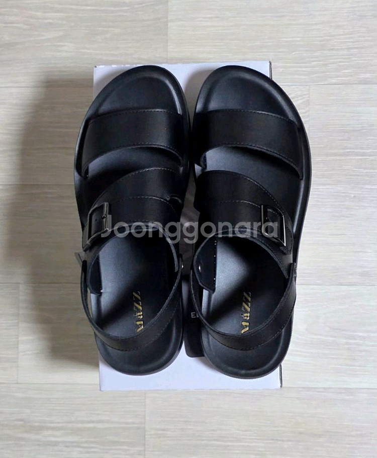 엘칸토 소가죽 남성 샌들 [새상품]--4