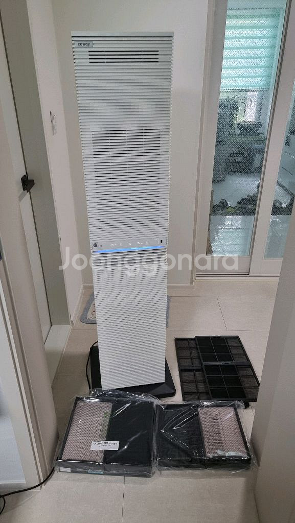 코웨이 노블 공기청정기 A급 판매 합니다 새필터 2개--0