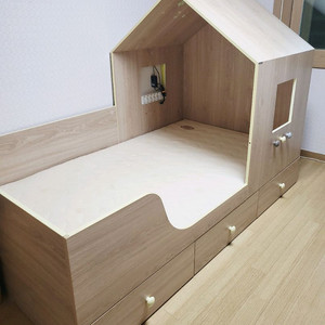 리바트 원목 수납침대