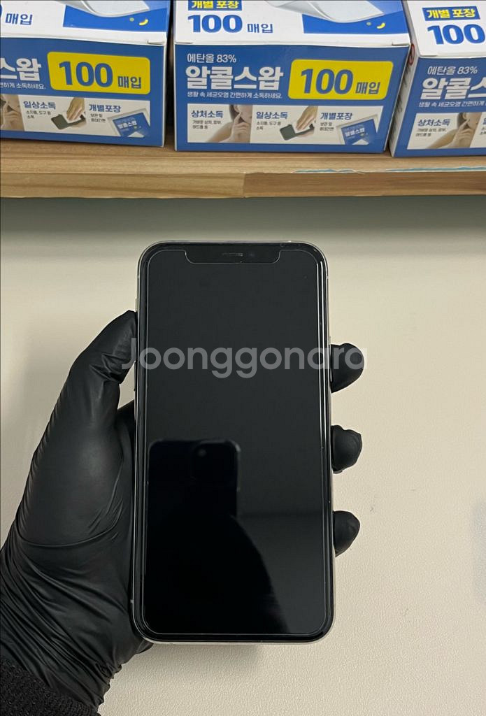 아이폰11프로 64G 실버 S급!--0