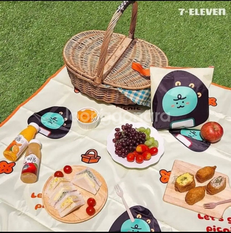 카카오뱅크 죠르디 피크닉 매트 돗자리 판매 미개봉--1