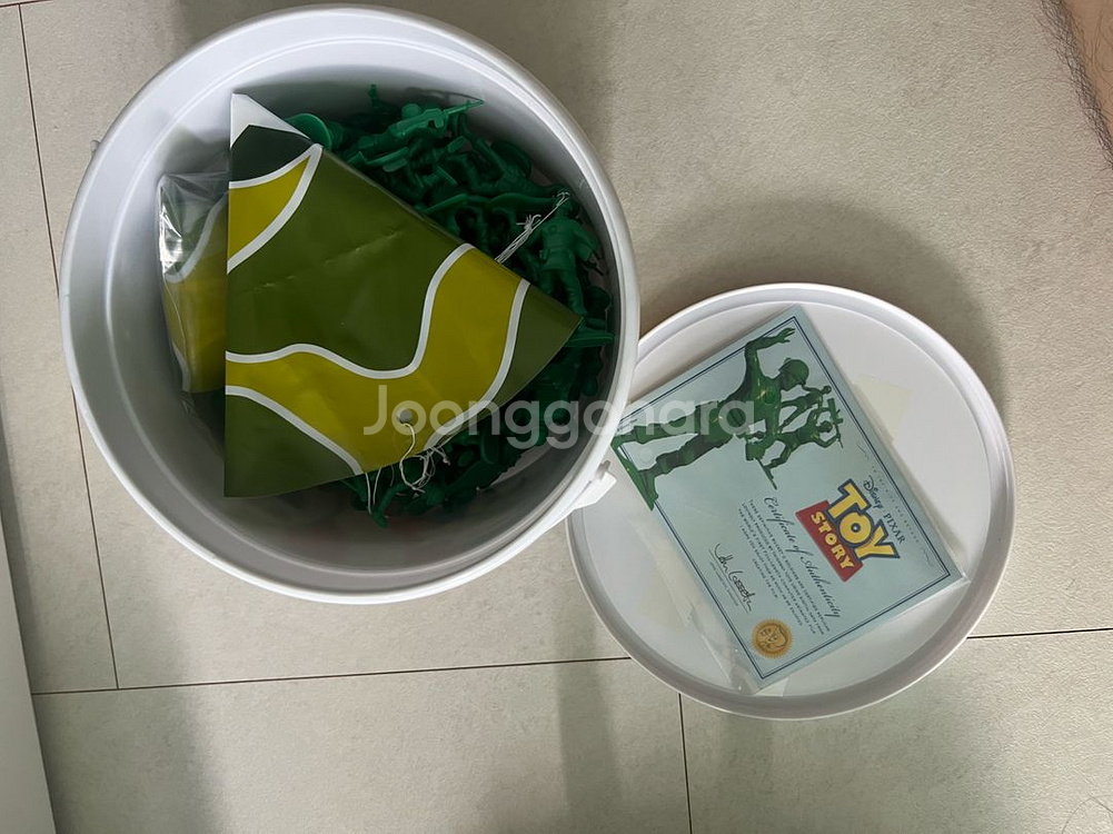토이스토리 씽크웨이 버켓오솔져(보증서O상태최상)--1