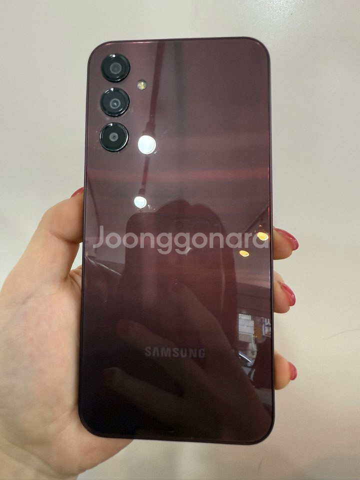 보증기간O)갤럭시A24 128GB 레드/ Y775--1