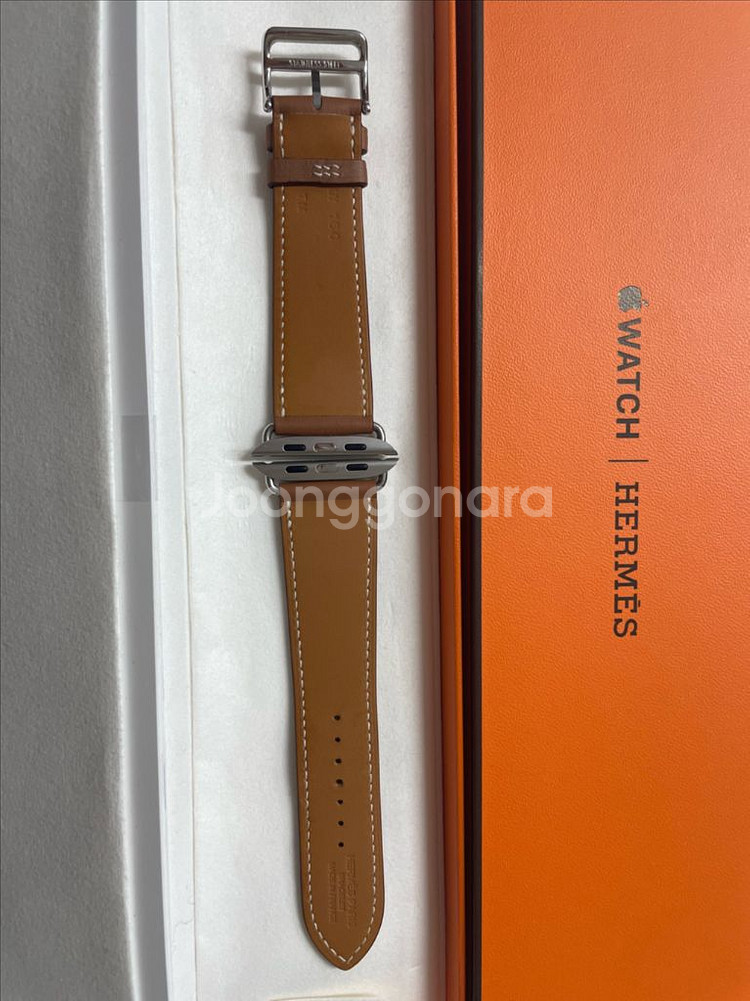 애플워치 에르메스 골드싱글투어 46mm SSS급--3