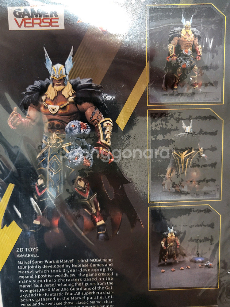 ZD Toys 토르, 아이언맨 피규어 새상품--3