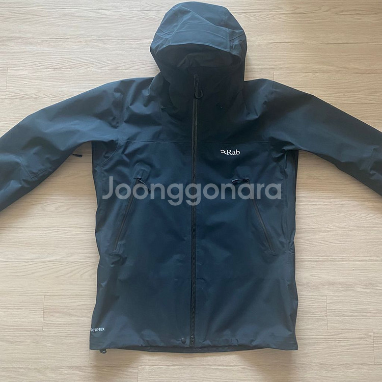 Rab 캉리 gtx 블랙 L(xl) 고어텍스 3l자켓--2