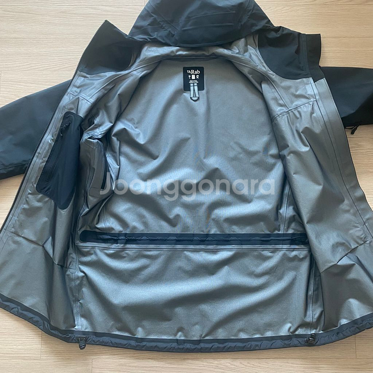 Rab 캉리 gtx 블랙 L(xl) 고어텍스 3l자켓--3