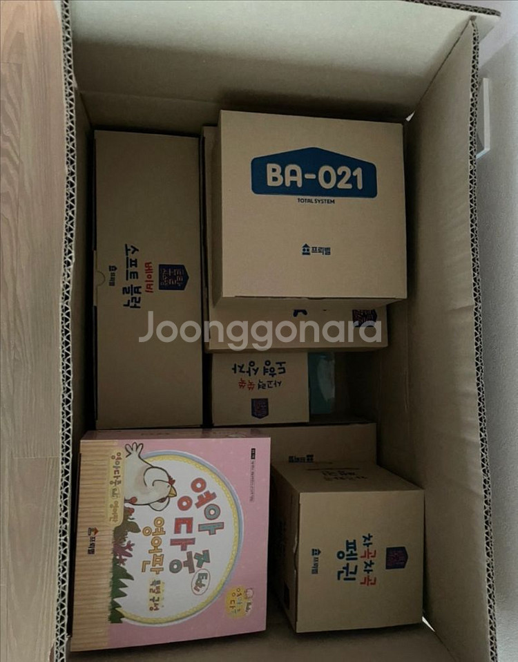 프뢰벨 영아다중 32권 + 교구 + 영어 책상--0