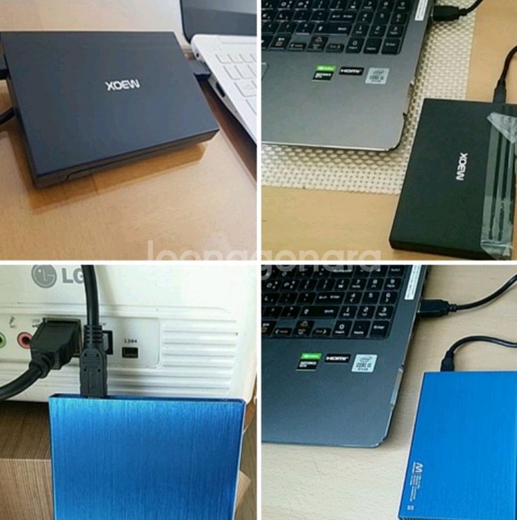 외장하드 새상품 1TB 500GB--8