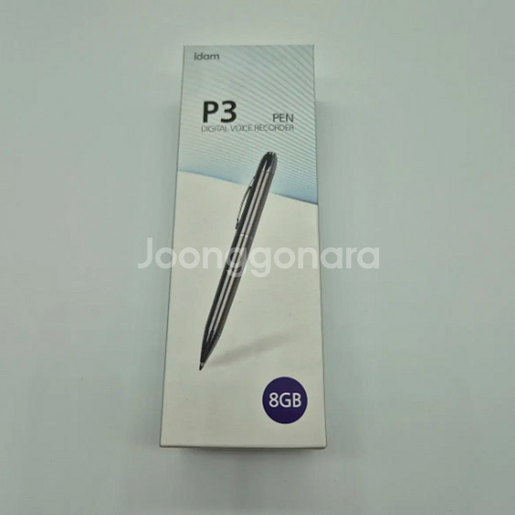 새제품) 아이담 P3 볼펜형 녹음기 보이스레코더--1