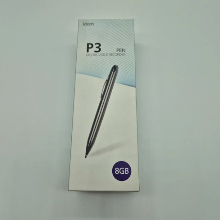 새제품) 아이담 P3 볼펜형 녹음기 보이스레코더--1