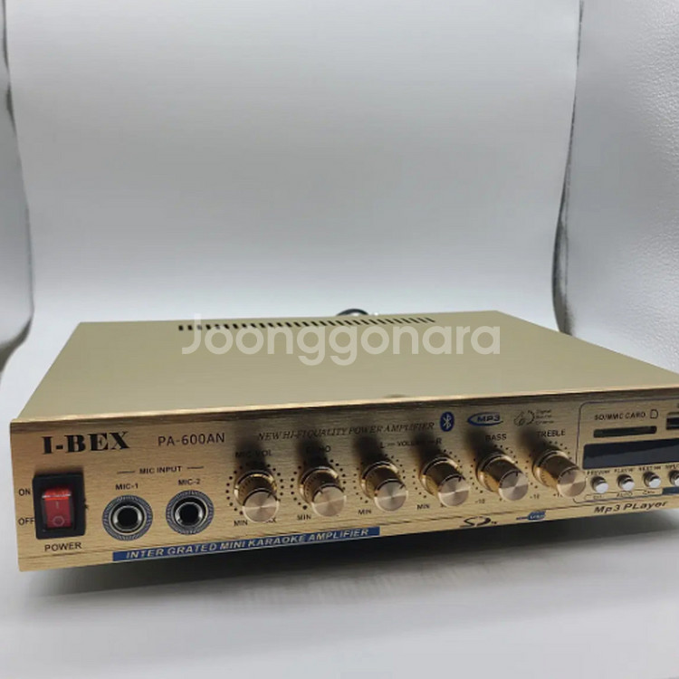 새제품)I-BEX PA-600AN 블루투스 소형 앰프--2