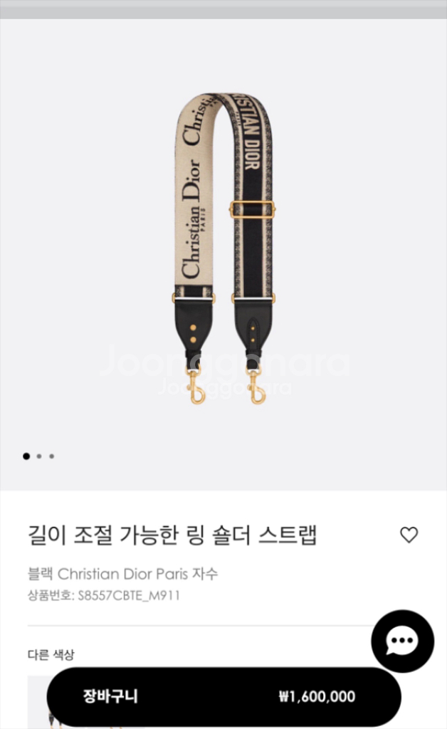 디올 숄더 스트랩--0