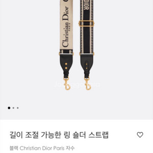 디올 숄더 스트랩
