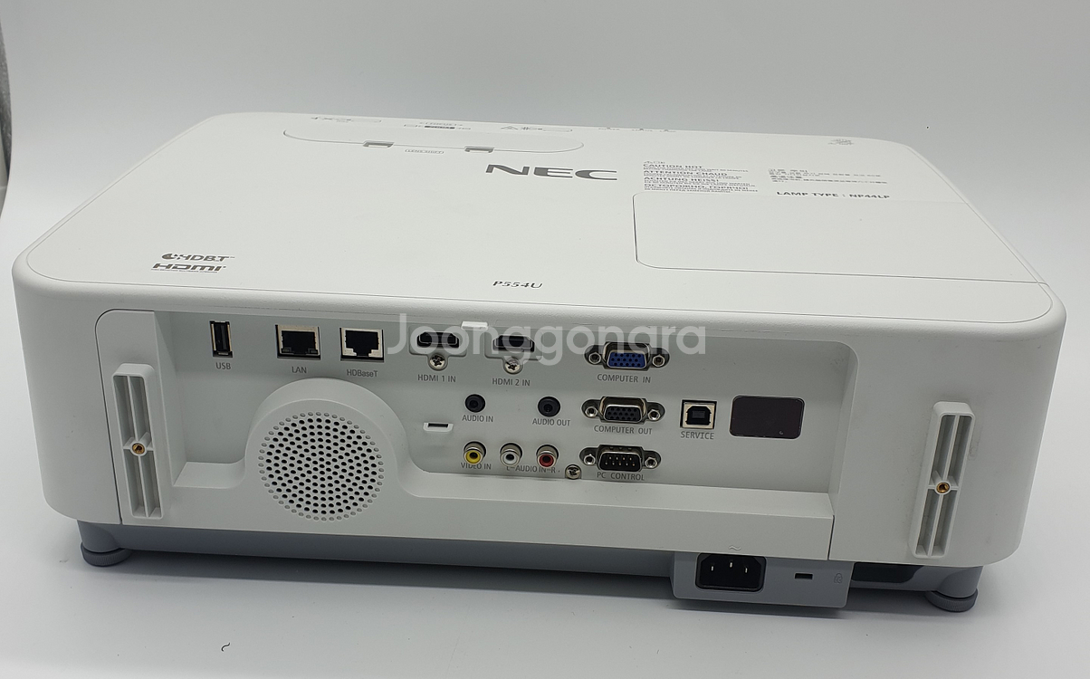19만 NEC NP-P554U 단초점 5400안시 풀H--2