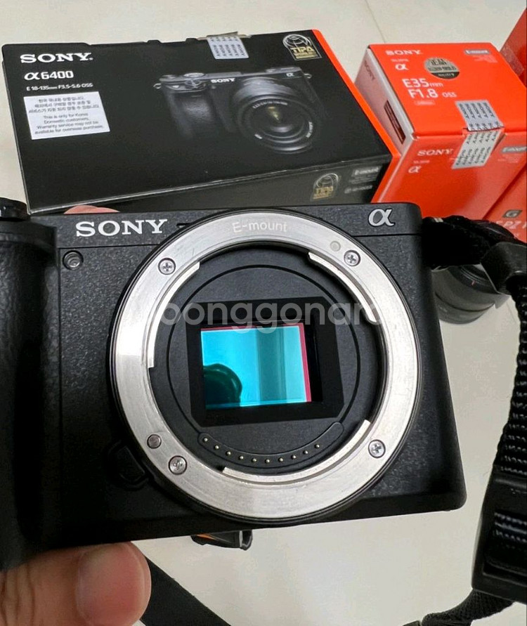 소니 A6400, 카페렌즈(SEL35F18), 18-1--1