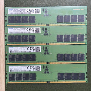 삼성 데스크탑 메모리 DDR5-5600B 32G 4개