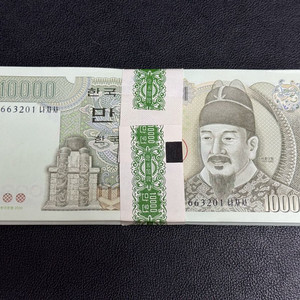 만원권 구권 100장