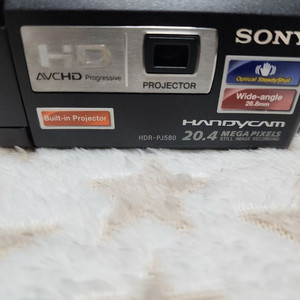 SONY HDR-PJ580. 소니 캠코더 풀박.사용감