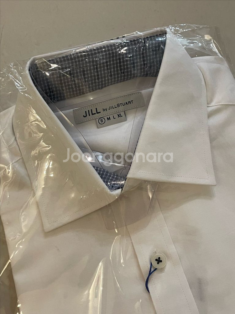 질스튜어트 화이트 남성 셔츠S 새상품--1