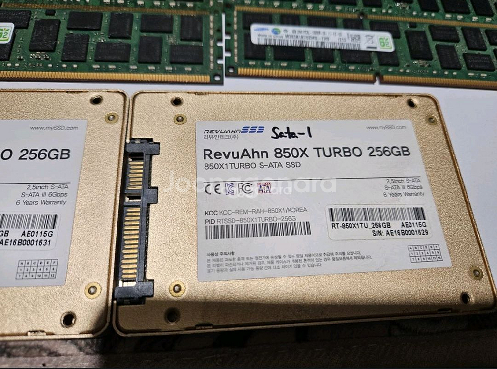 데스크탑 부품(ram.ssd)--5