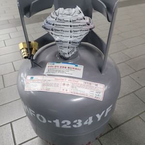 후성1234yf 냉매가스 10kg 신품