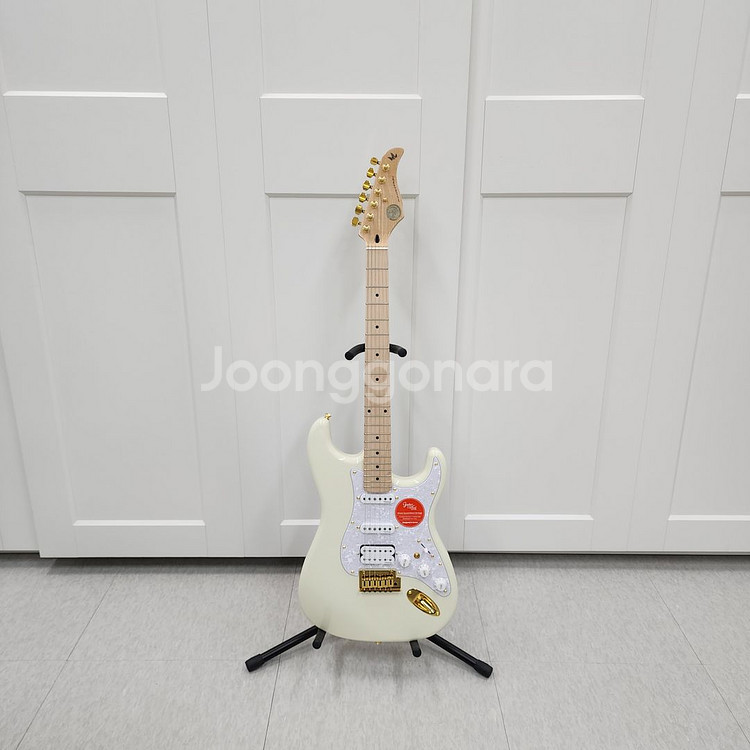 고퍼우드 스트랫 일렉기타 S-classic V 화이트--1