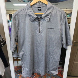 필루미네이트 링컨 프린팅 넥 지퍼 카라반팔 프리