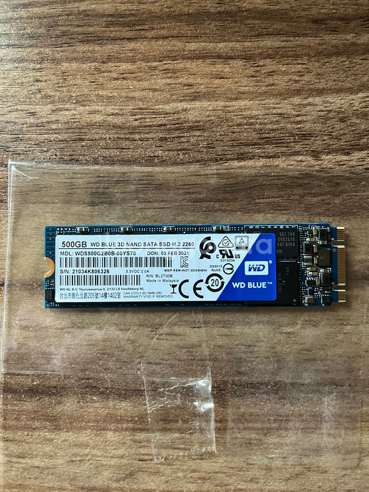 WD SSD M.2 500GB--0