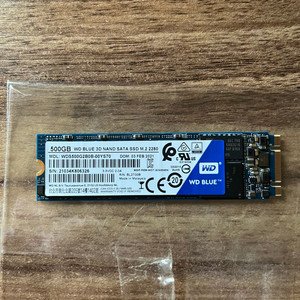 WD SSD M.2 500GB