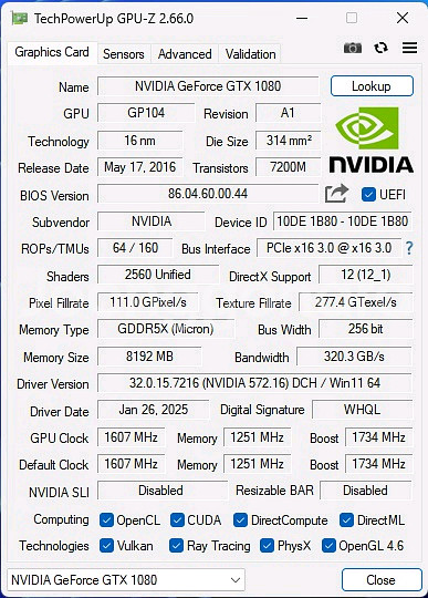 GTX 1080 JetStream 8GB 써멀 재도포--1