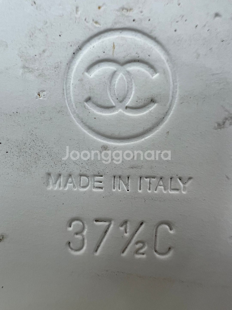 [럭스올 울산점]샤넬 트위드 체인 로고 스트랩 슬리퍼--9