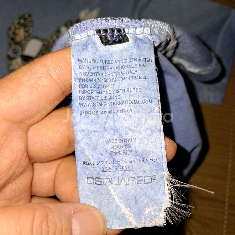 DSQUARED2 디스퀘어드2 반팔 티셔츠 55--7