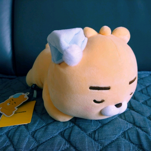 카카오 라이언 인형 꿀잠 베이비 필로우