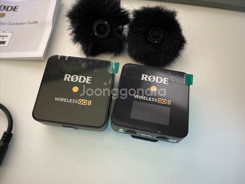 Rode wireless go 2 single+케이블--1