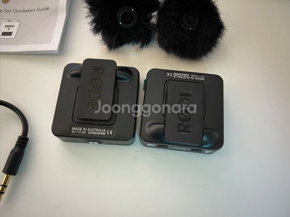 Rode wireless go 2 single+케이블--2