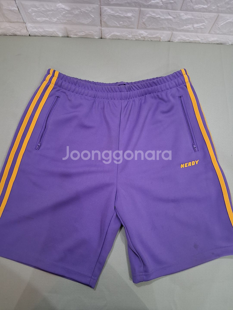 널디 퍼플 롱패딩 L + 널디 퍼플반바지 L--4
