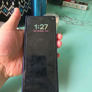 갤럭시폴드6 512GB 블루 자급제 풀박스