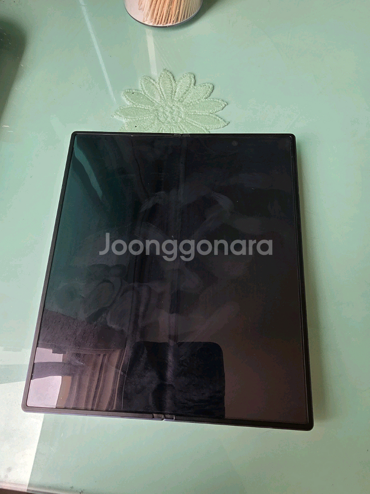 갤럭시폴드6 512GB 블루 자급제 풀박스--6
