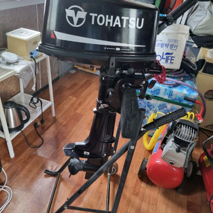 도하츠 4.9마력 보트용 선외기