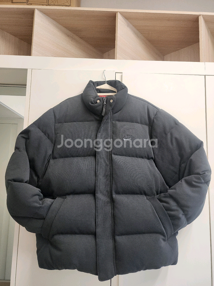 나이키 패딩 점퍼 블랙--0