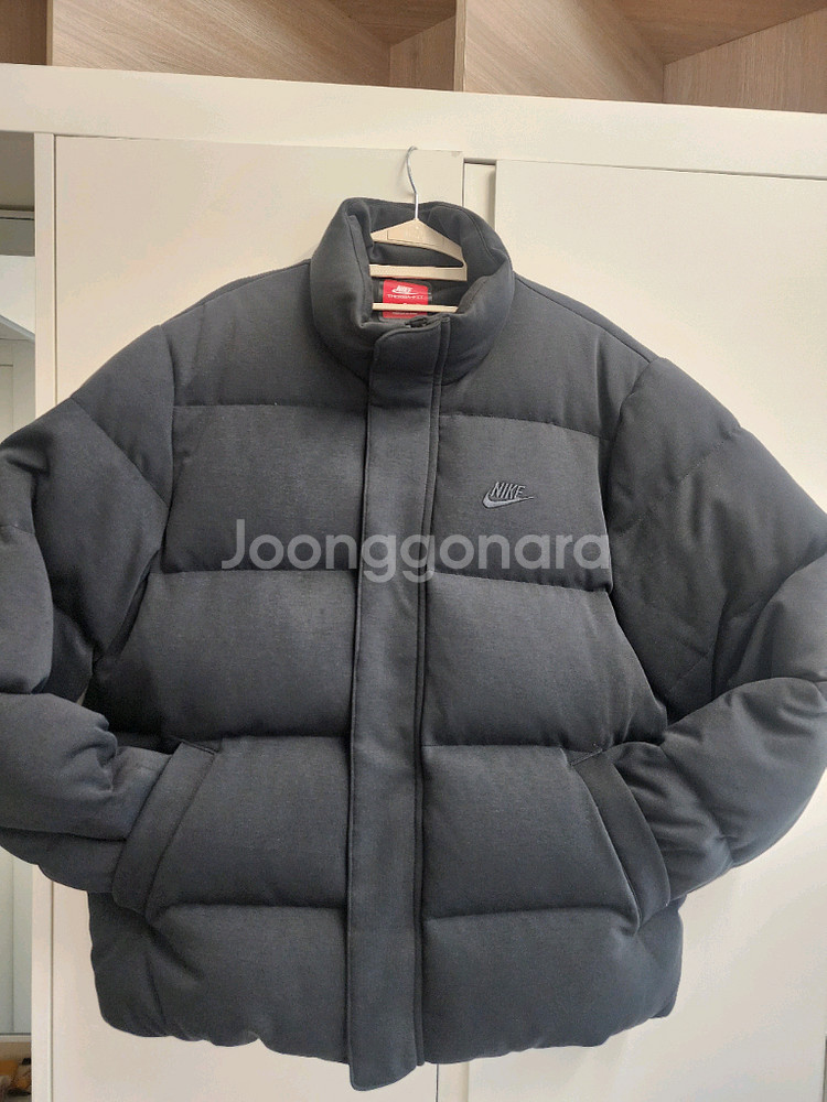 나이키 패딩 점퍼 블랙--1