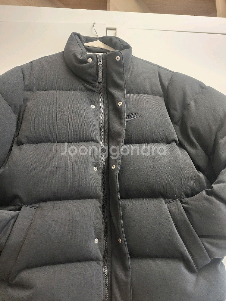 나이키 패딩 점퍼 블랙--3