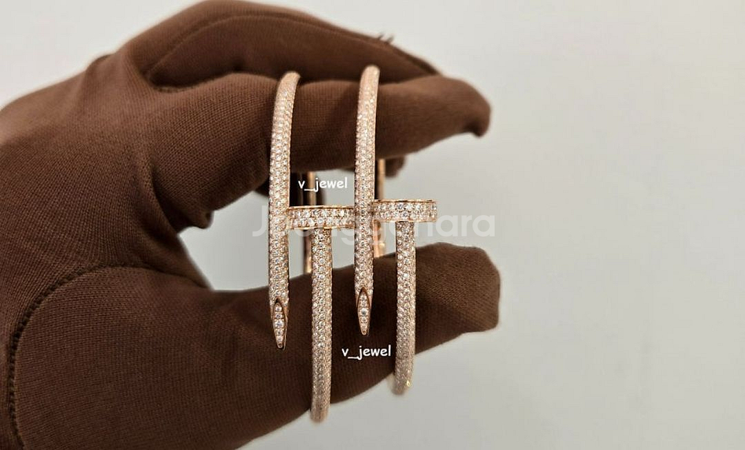 까르띠에 앵끌루 풀바베 18k--0