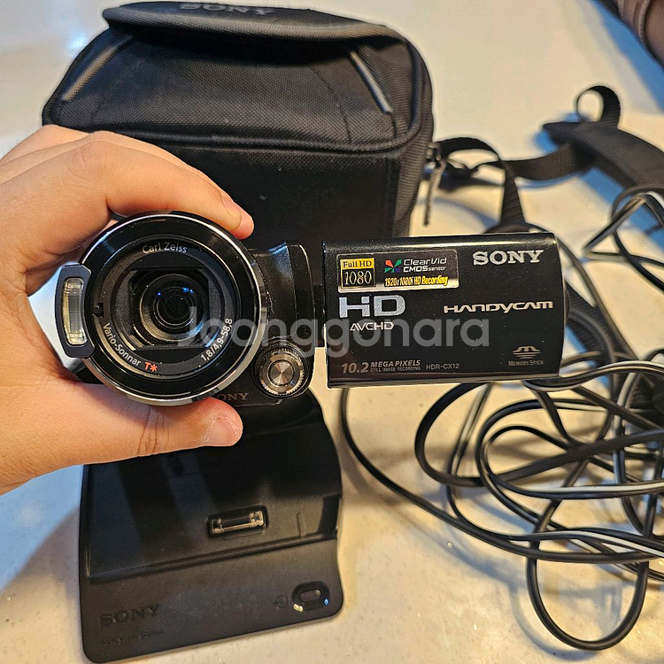 소니캠코더 hdr-cx12--5