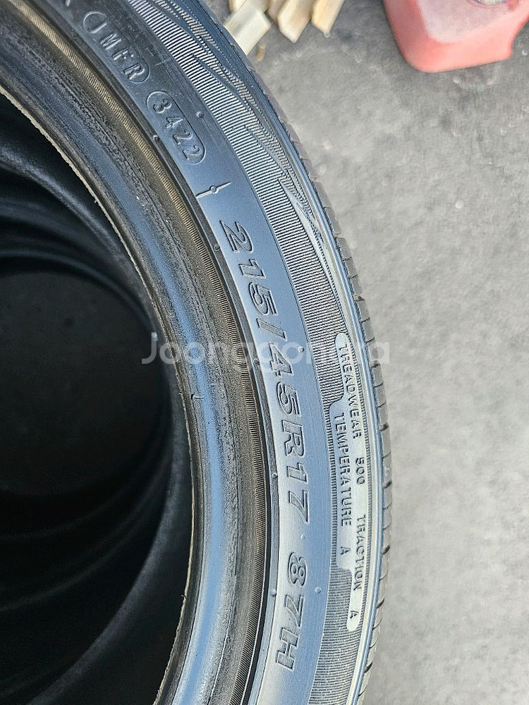 215 45 17 넥센 A급중고타이어--2